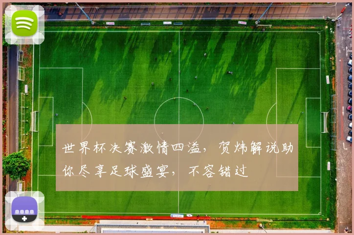 世界杯决赛激情四溢，贺炜解说助你尽享足球盛宴，不容错过